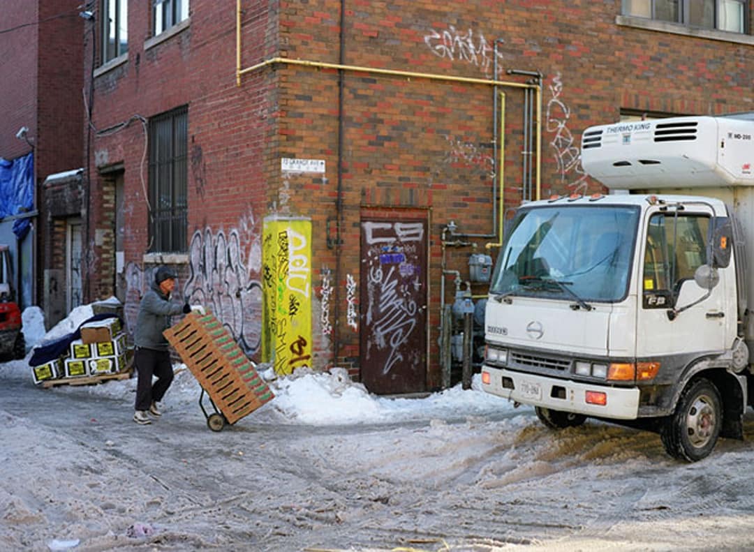 China Town (making delivery)