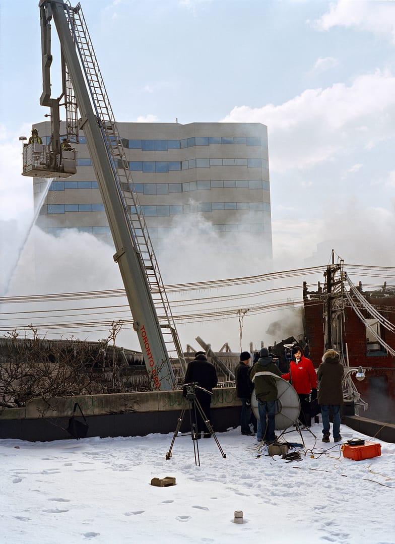 Queen Street West Fire (City TV)